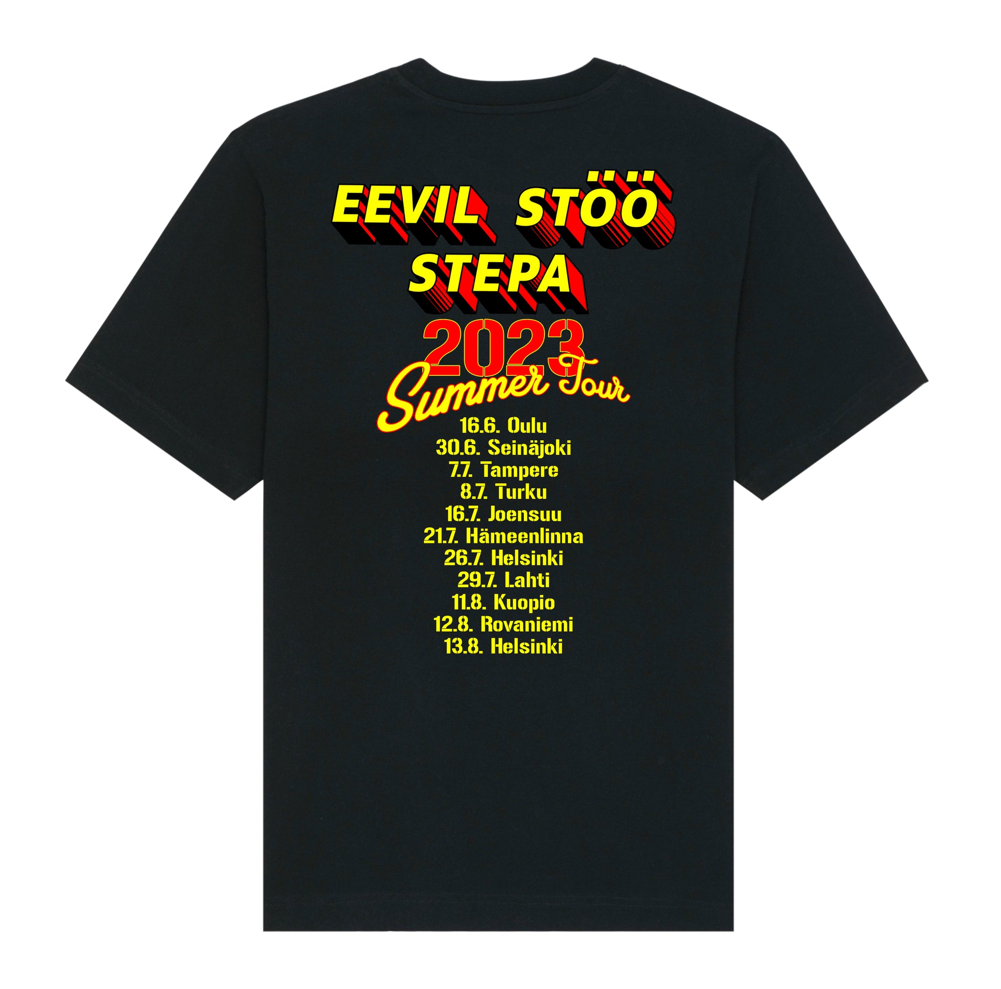 Eevil Stöö & Stepa Tour T-shirt 2023